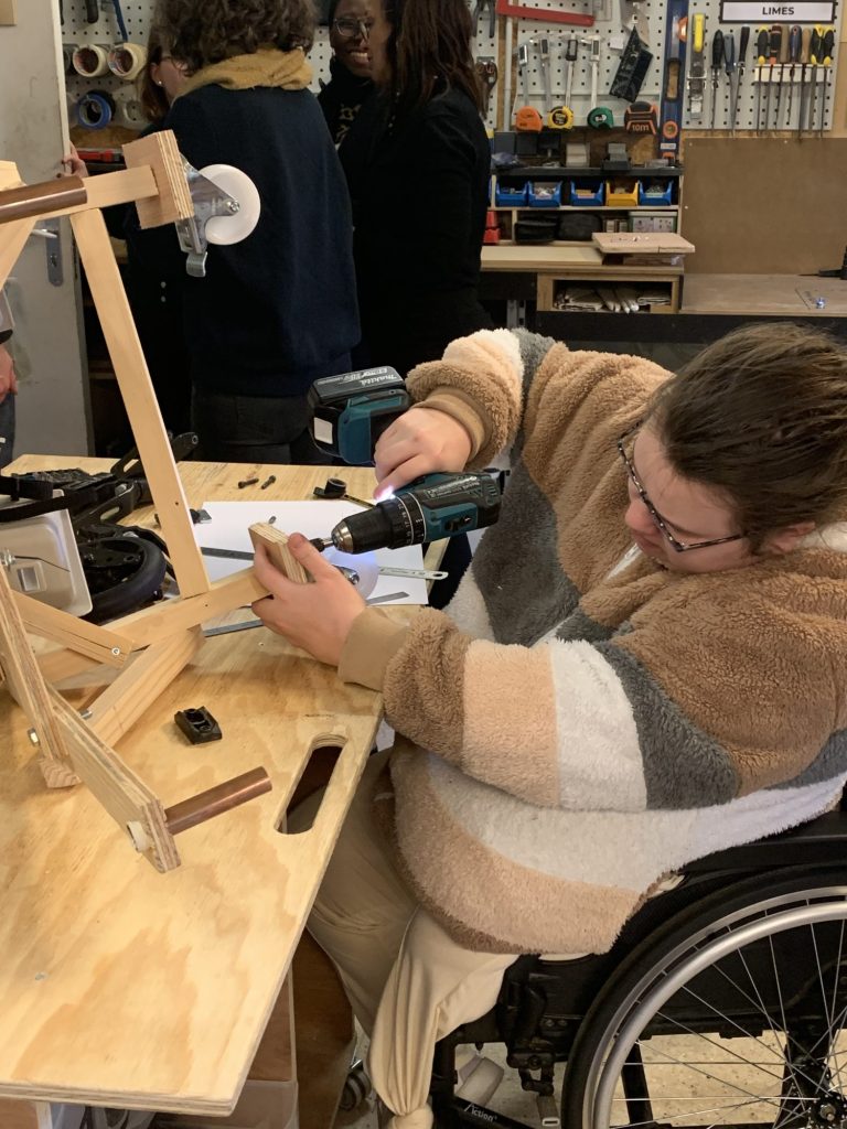 Poussette pour fauteuil