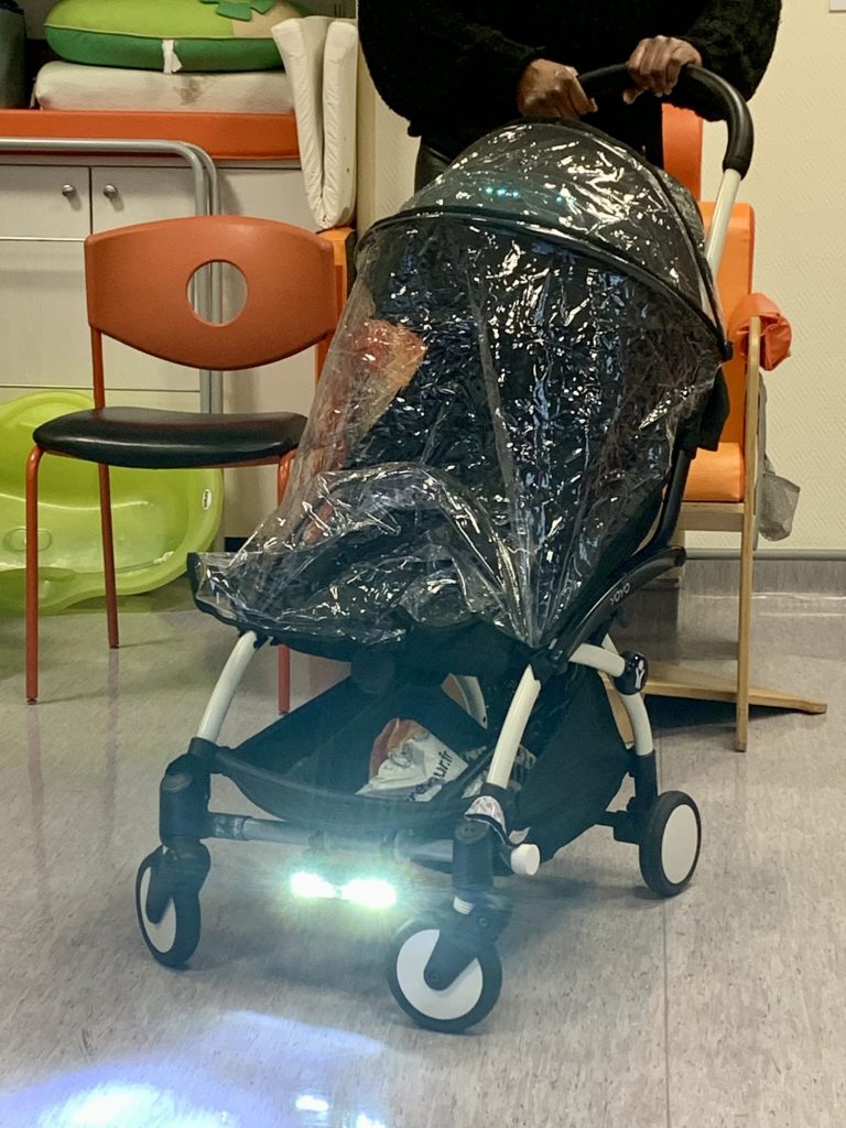 L’éclairage de poussette