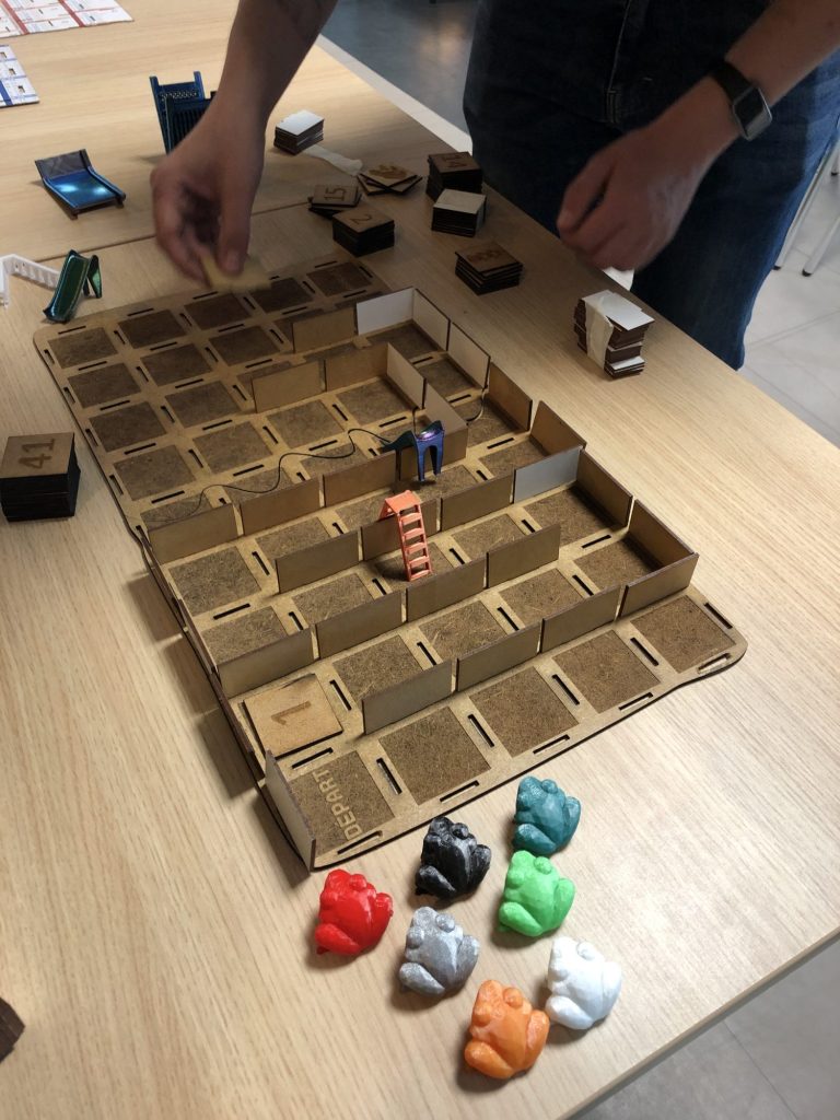 Jeu de la grenouille