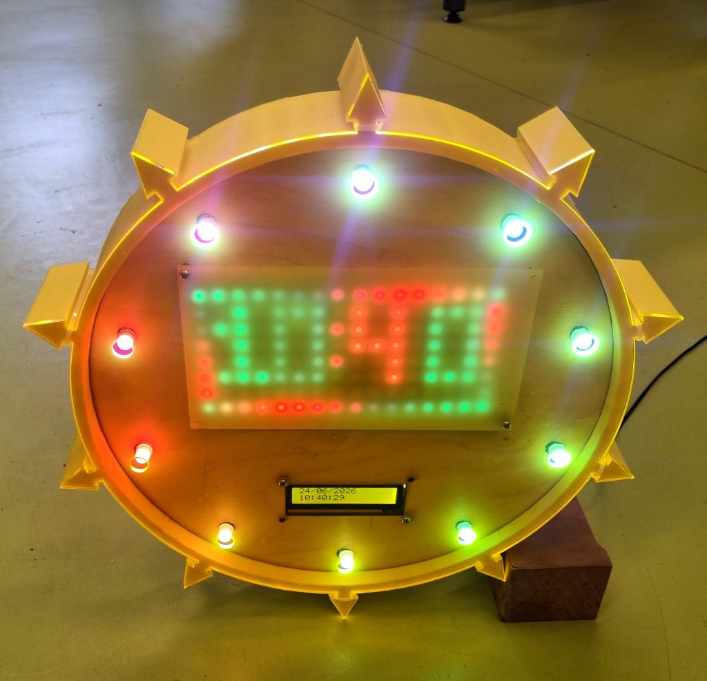 Sunny sun clock