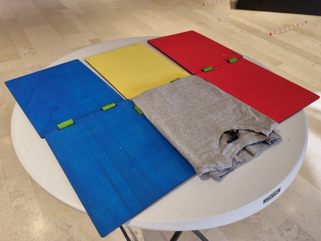 Pliage de vêtements